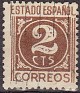 Spain 1940 Numbers 2 CTS Auburn Edifil 915. España 915 2. Uploaded by susofe